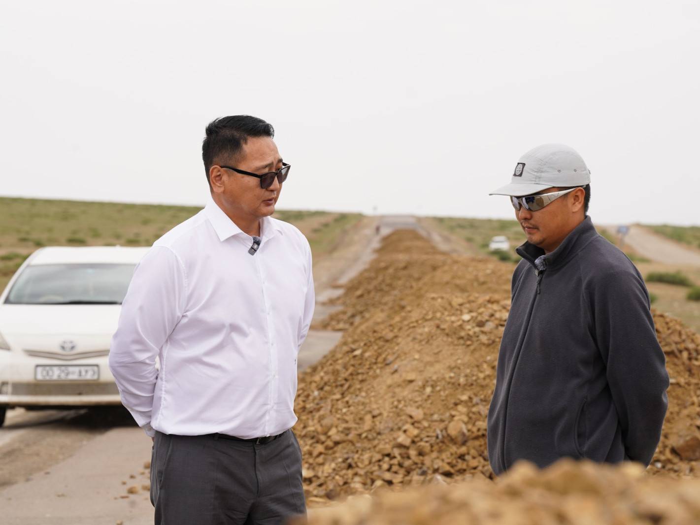 Улаанбаатар–Мандалговь чиглэлийн 8.8 км хатуу хучилттай замын их засвар дууслаа